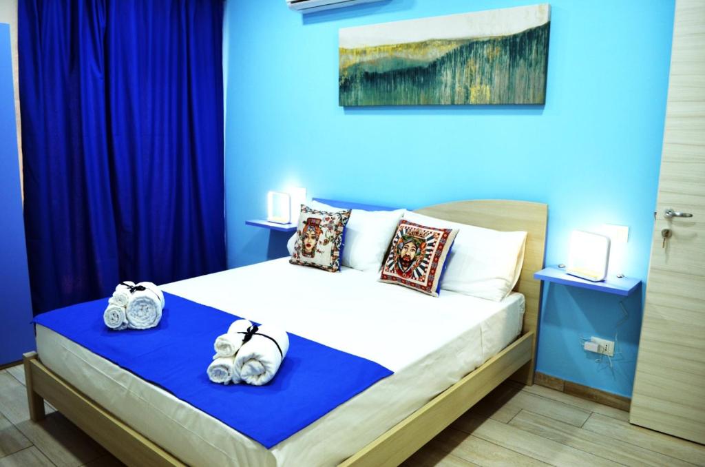 Postel nebo postele na pokoji v ubytování Casa Canali
