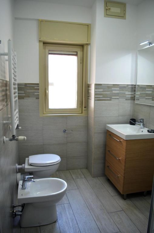 Koupelna v ubytování Casa Canali
