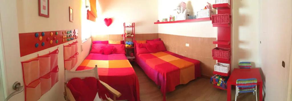 Postel nebo postele na pokoji v ubytování APARTAMENTO 70MT 1 LINEA DEL MAR MENOR LO PAGAN