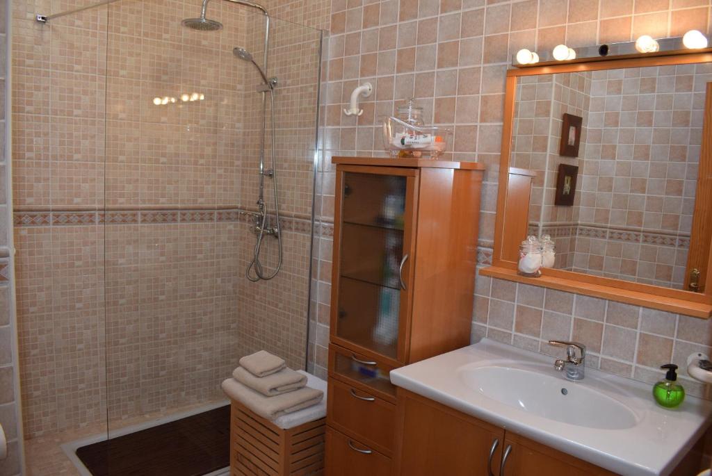 Koupelna v ubytování Apartamento Neril
