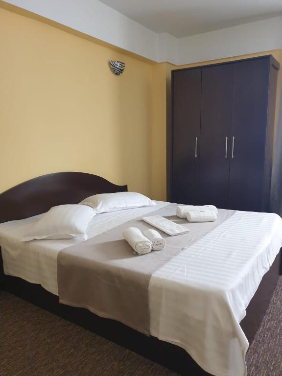 Postel nebo postele na pokoji v ubytování Casa Mario