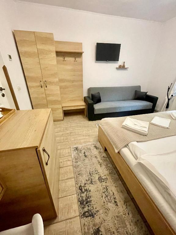 Postel nebo postele na pokoji v ubytování Casa Flandria