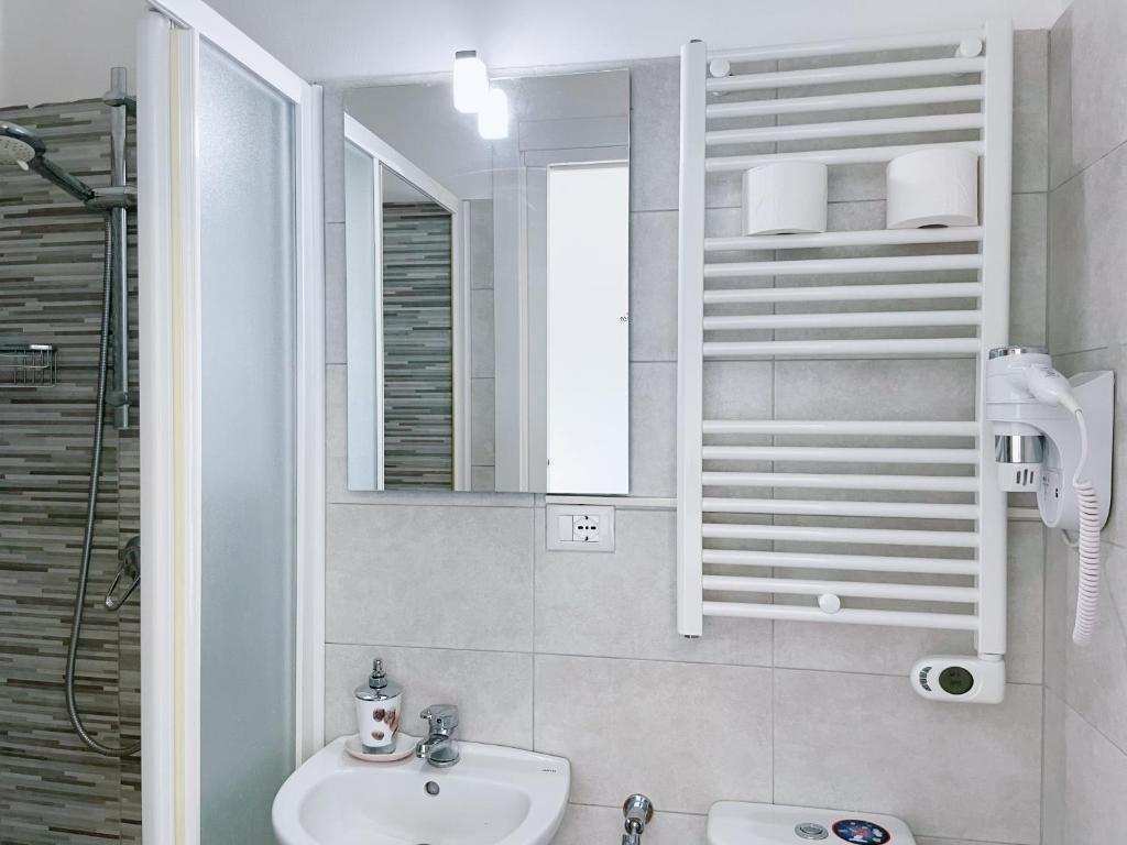 Koupelna v ubytování Confortini Rooms SUNDAY