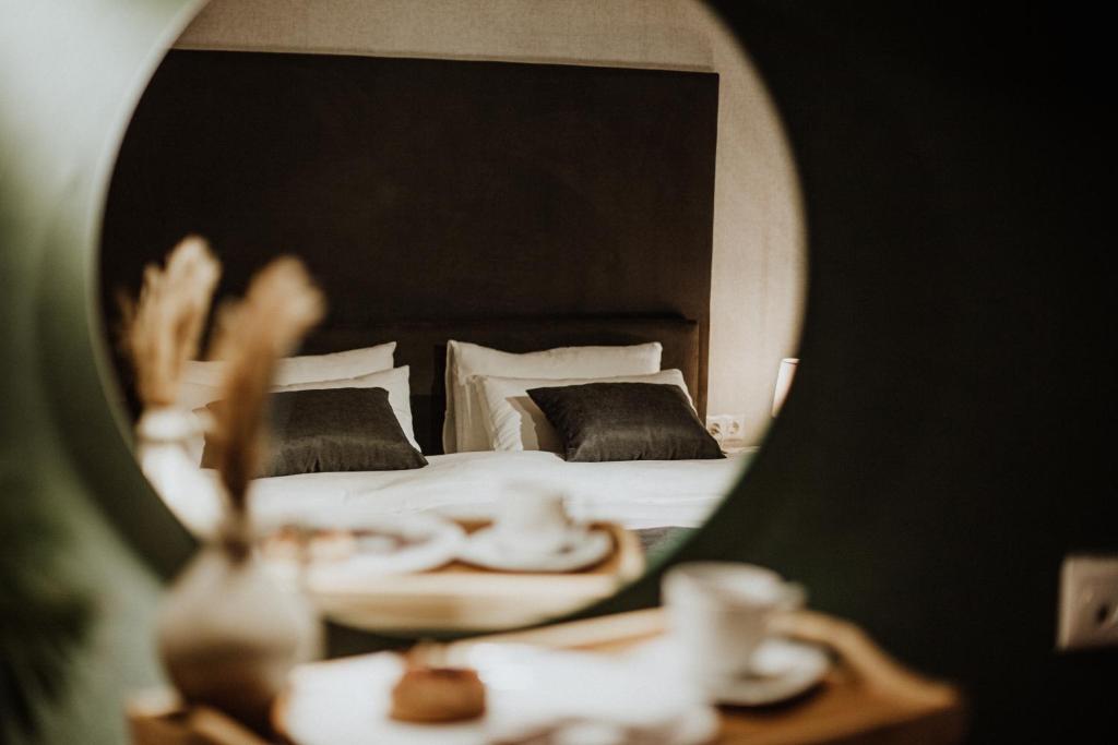 Postel nebo postele na pokoji v ubytování Luxury Duplex Suites - City Center