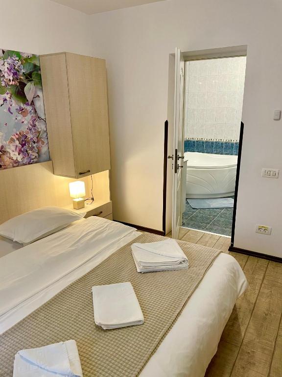 Postel nebo postele na pokoji v ubytování Casa Flandria