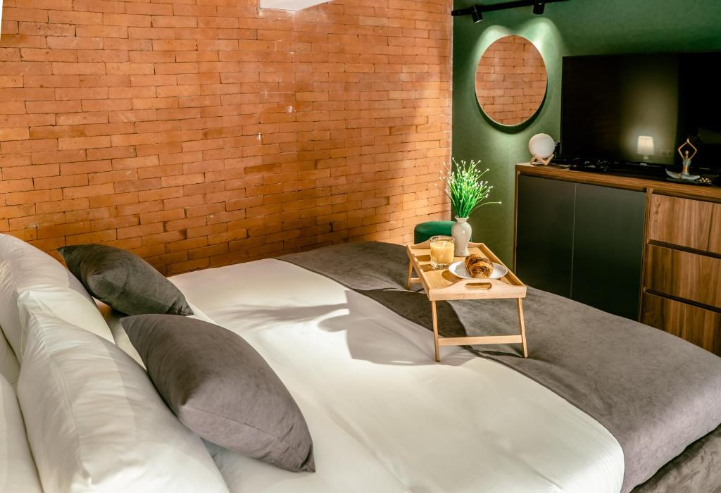 Posezení v ubytování Luxury Duplex Suites - City Center