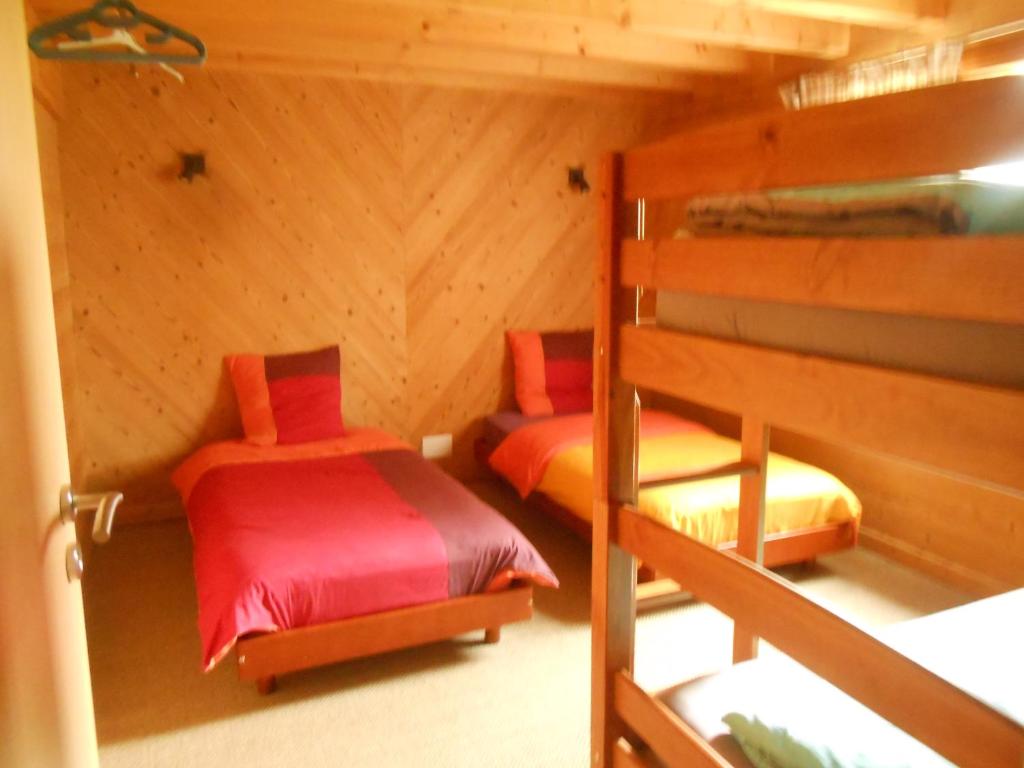 Postel nebo postele na pokoji v ubytování Gîte du Rotenberg
