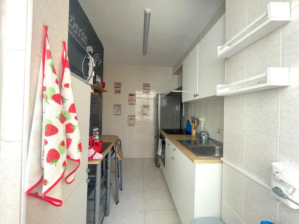Kuchyňa alebo kuchynka v ubytovaní Apartamento Vialia