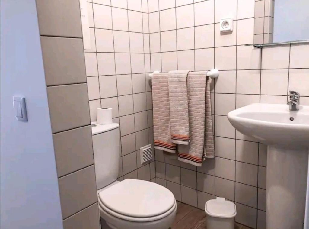 Ванная комната в Sudoeste Guest House
