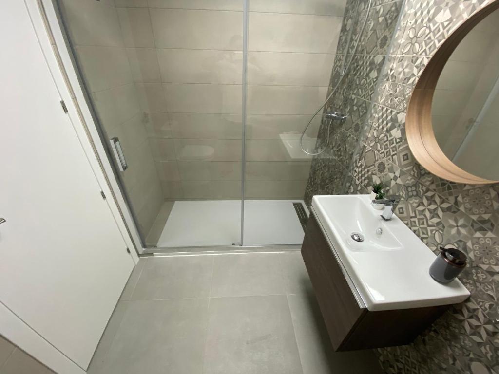 Kúpeľňa v ubytovaní Bonito Apartamento de 2 habitaciones con terraza