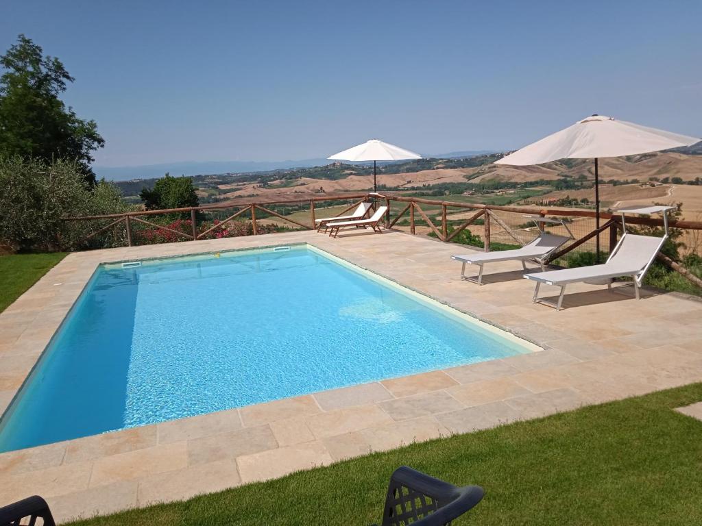 Basen w obiekcie LA CASA DI CHIANNI La Pieve lub w pobliżu