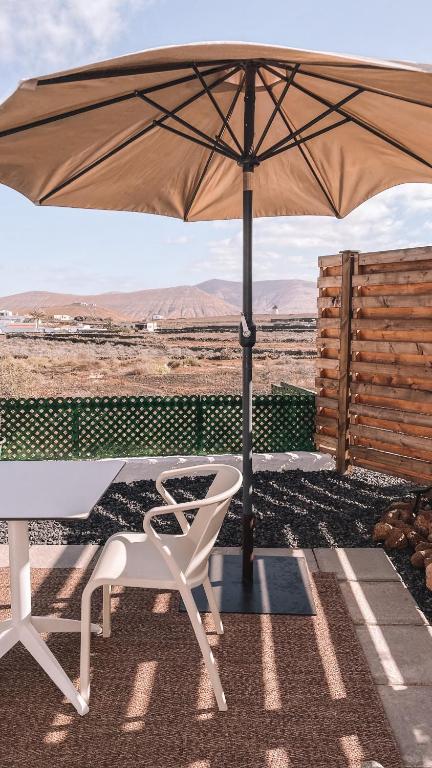 Balkón nebo terasa v ubytování Siempre Feliz La Casita Los Molinos