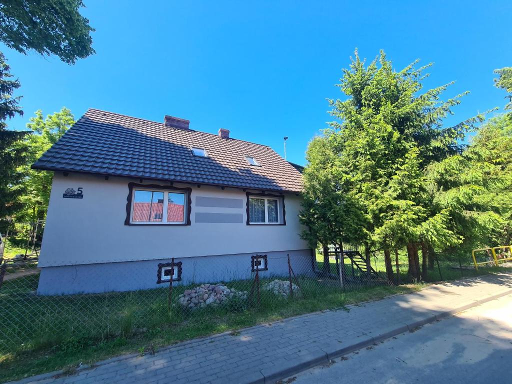 Budynek, w którym mieści się apartament