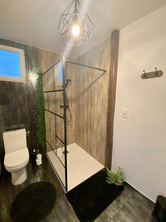Kúpeľňa v ubytovaní Gîte entièrement rénové Bord de Sèvre