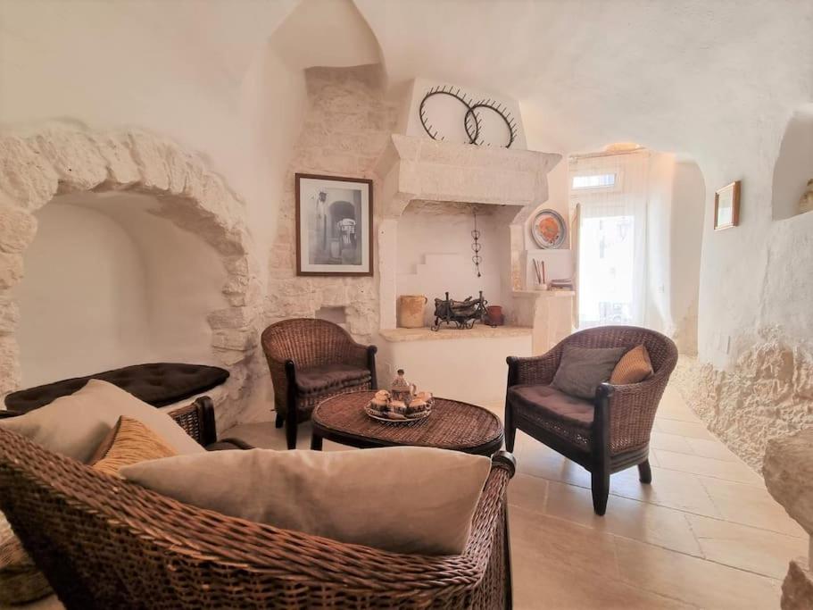 Posedenie v ubytovaní Cuore di Pietra - centro storico Ostuni