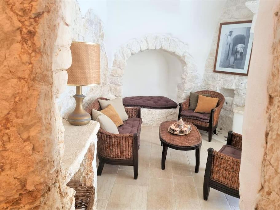 Posedenie v ubytovaní Cuore di Pietra - centro storico Ostuni