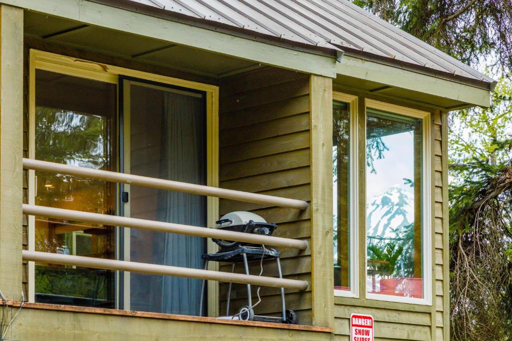 Balkón nebo terasa v ubytování Snowbird Condo 195 - C