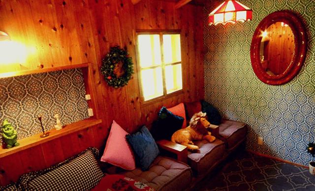 Posezení v ubytování First Class Backpackers Inn - FBI AWAJI