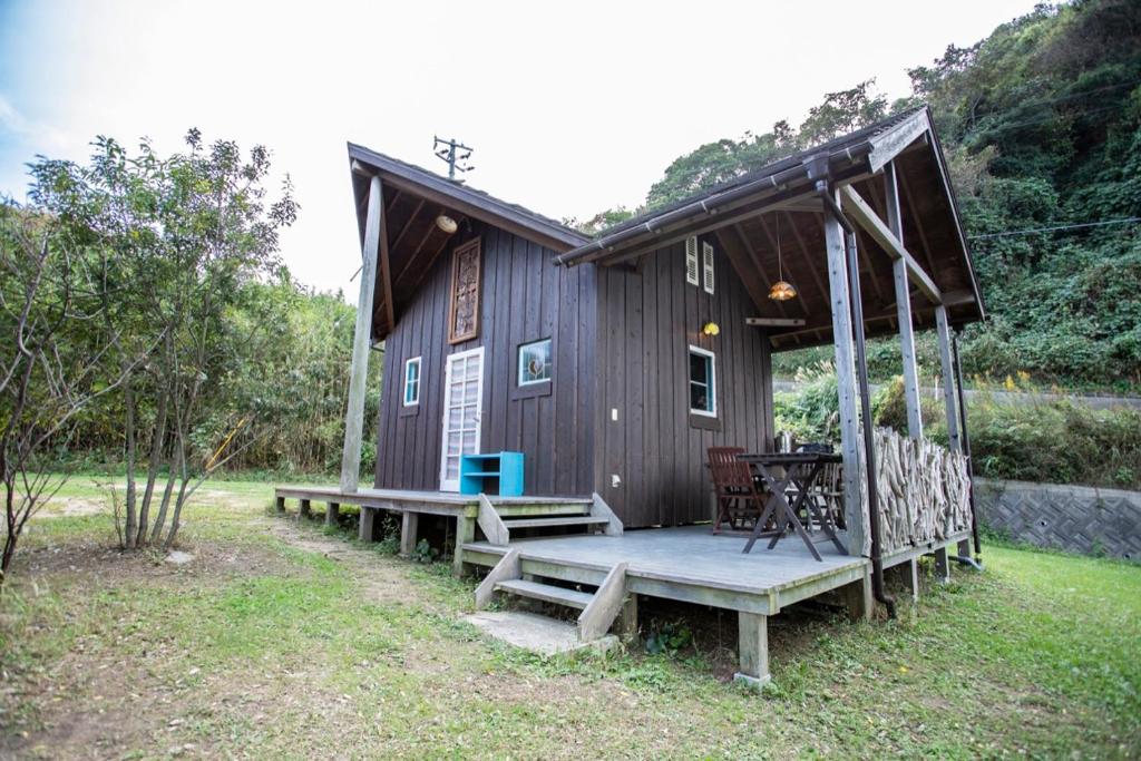 Zahrada ubytování First Class Backpackers Inn - FBI AWAJI