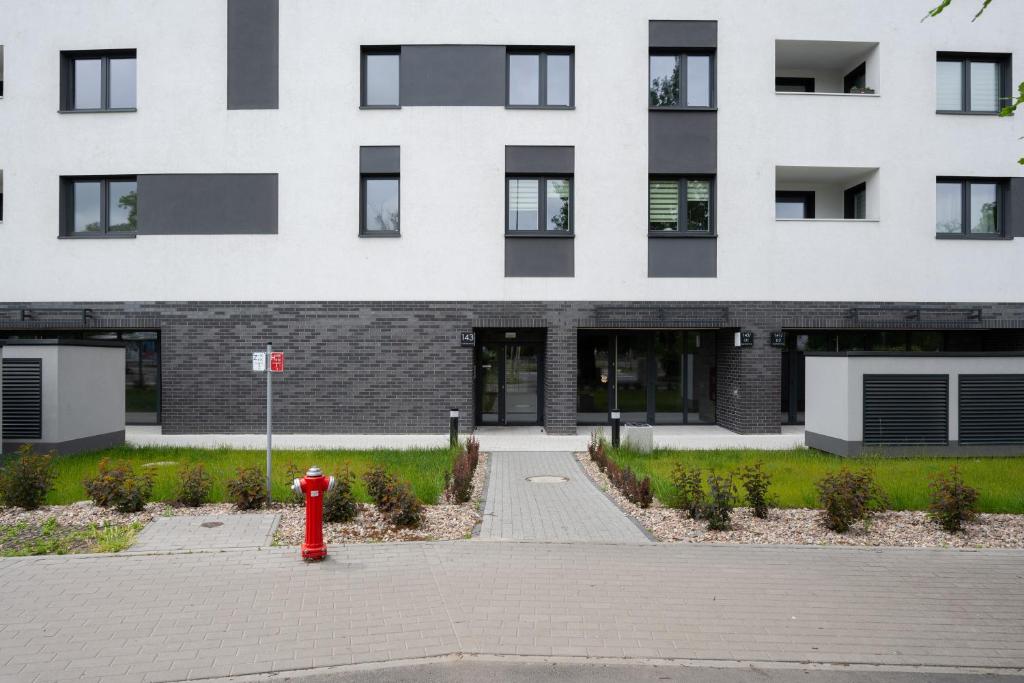 Budova, kde se apartmán nachází