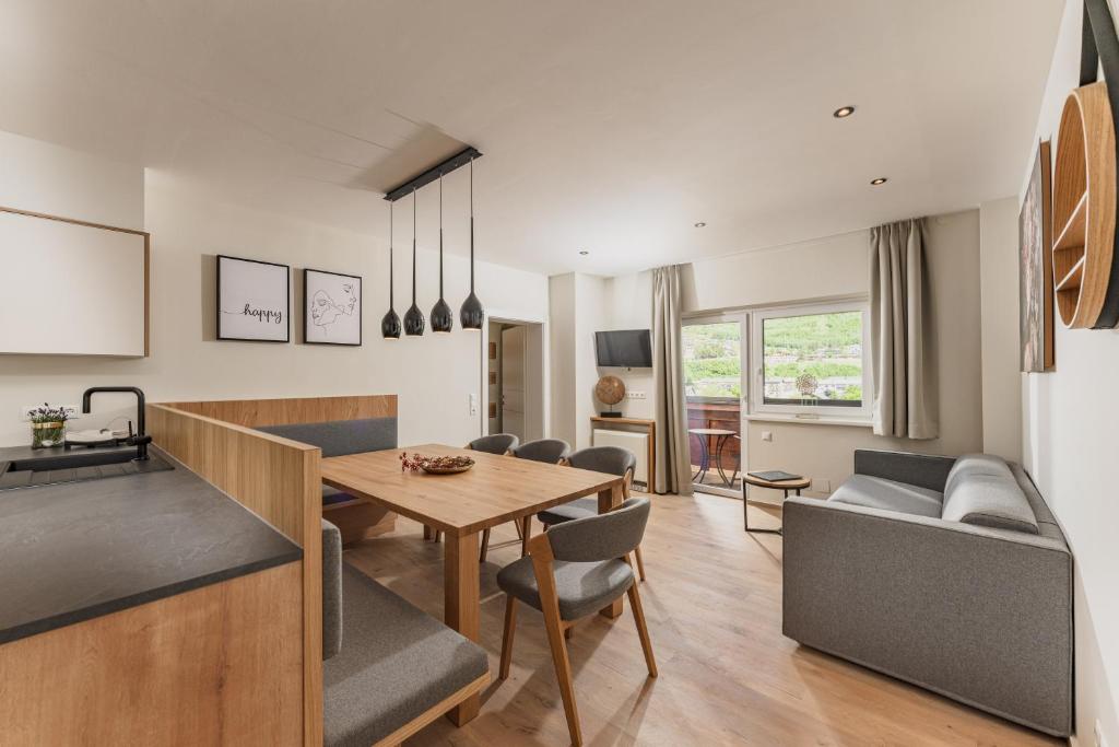 Kuchyň nebo kuchyňský kout v ubytování ''die Bergerin'' | Appartements Schladming
