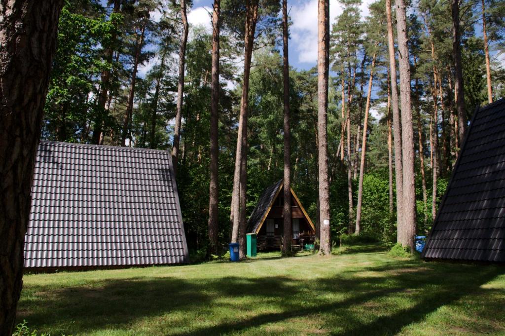 Vonkajšia záhrada v ubytovaní Ośrodek Wypoczynkowy Warmia