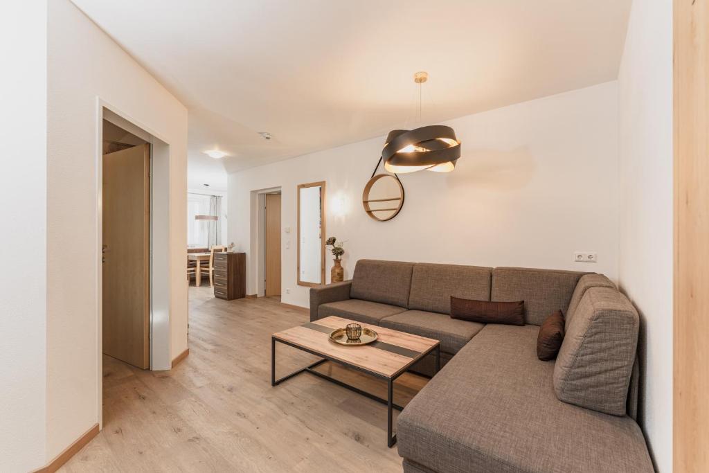 Posezení v ubytování ''die Bergerin'' | Appartements Schladming