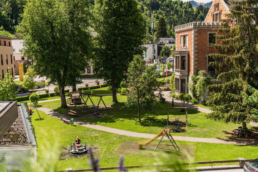 Zahrada ubytování ''die Bergerin'' | Appartements Schladming