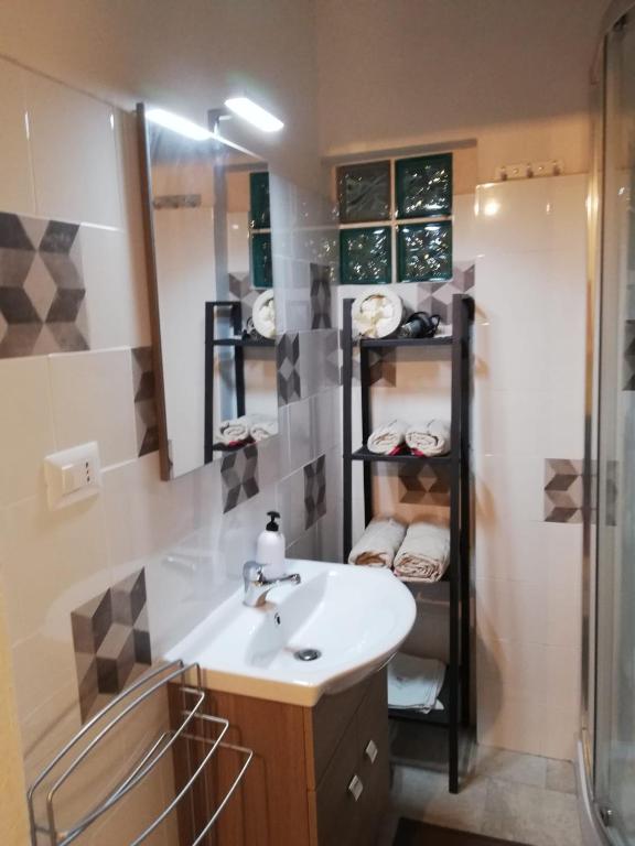 Kúpeľňa v ubytovaní Ciao b&b