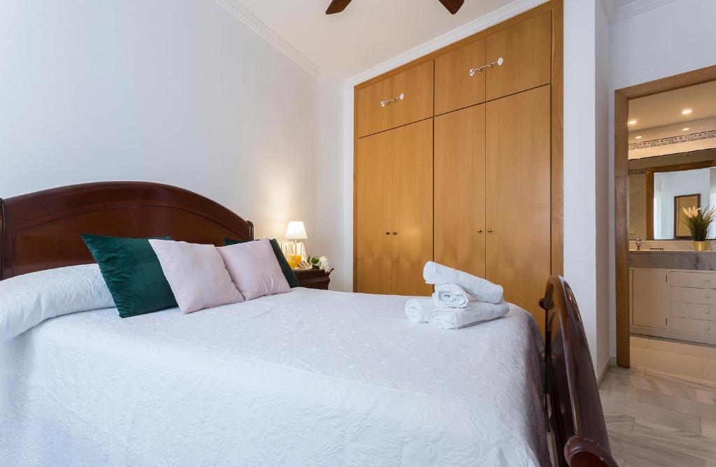 Postel nebo postele na pokoji v ubytování Avenida Playa 3 Rooms 2 baños