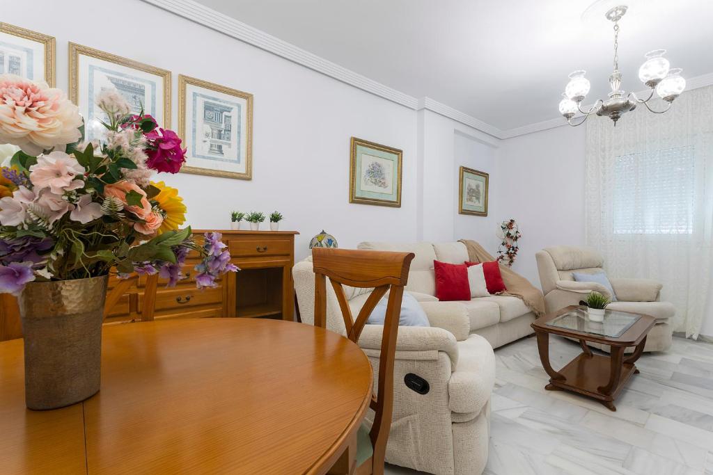 Posezení v ubytování Avenida Playa 3 Rooms 2 baños