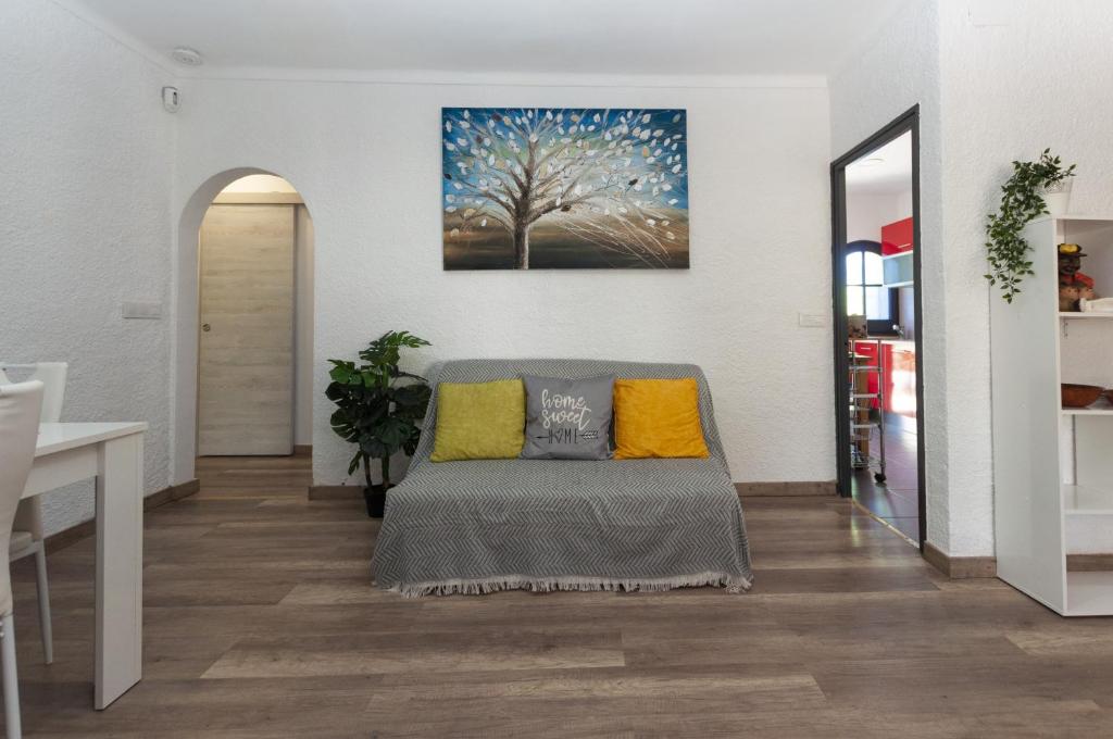 Posteľ alebo postele v izbe v ubytovaní 1215 BAIX CAMP casa con jardin - Apivend Immo