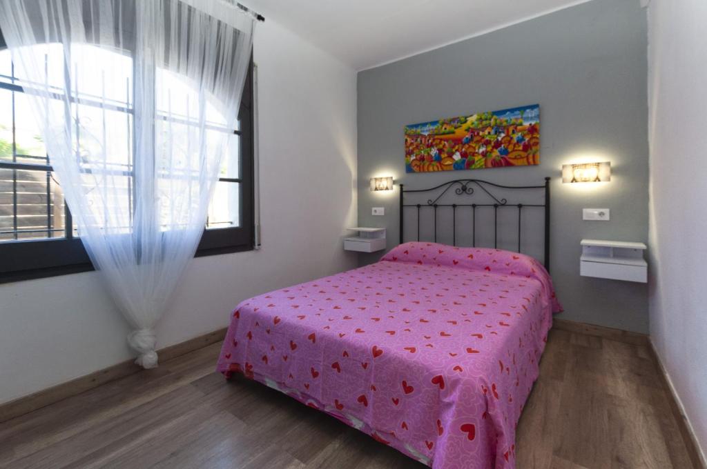 Posteľ alebo postele v izbe v ubytovaní 1215 BAIX CAMP casa con jardin - Apivend Immo
