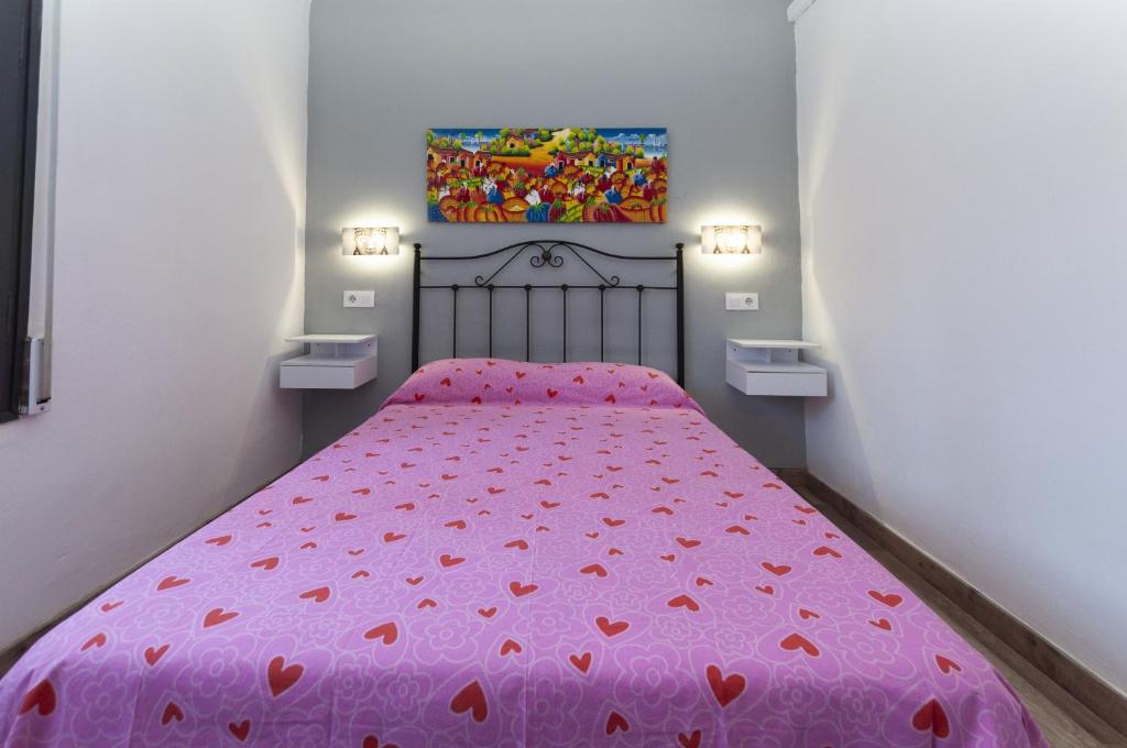 Posteľ alebo postele v izbe v ubytovaní 1215 BAIX CAMP casa con jardin - Apivend Immo