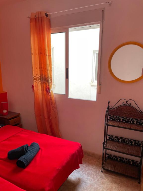 Postel nebo postele na pokoji v ubytování Apartamento Ibanez, casa 119
