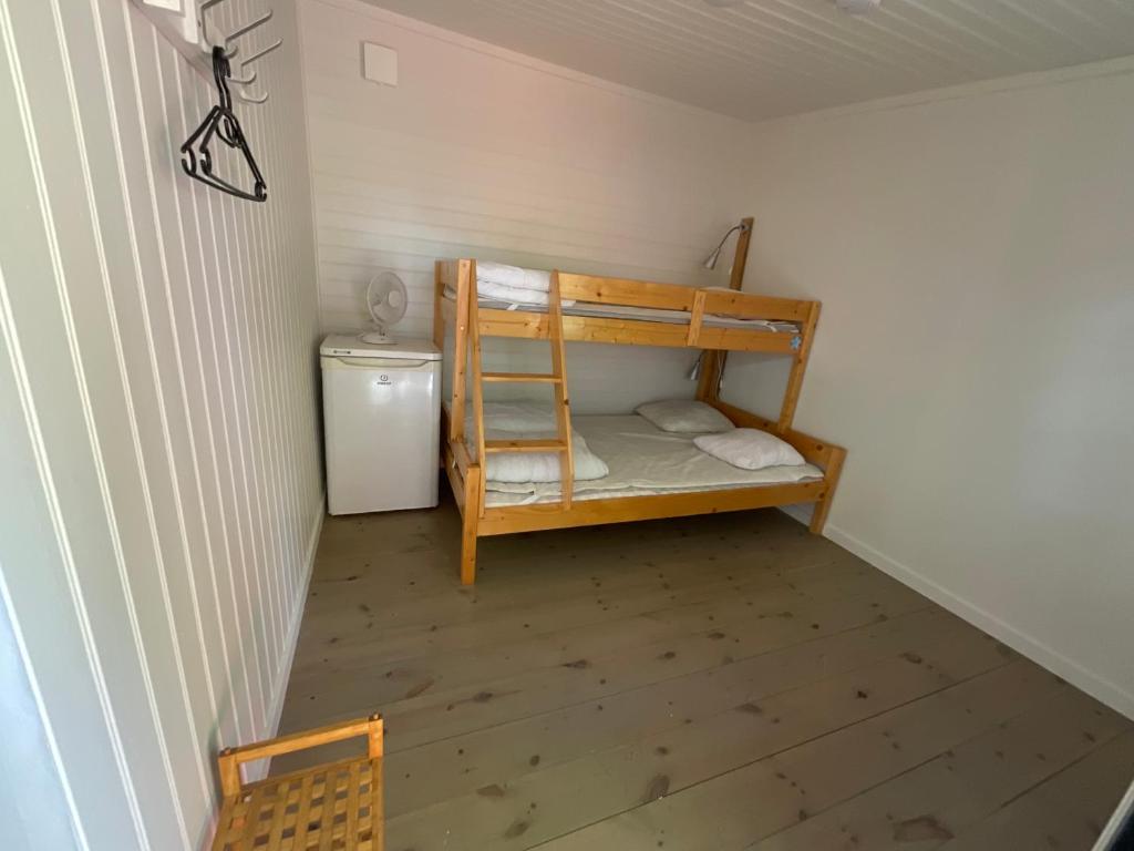 Postel nebo postele na pokoji v ubytování Aspan Kurs & Lägergård