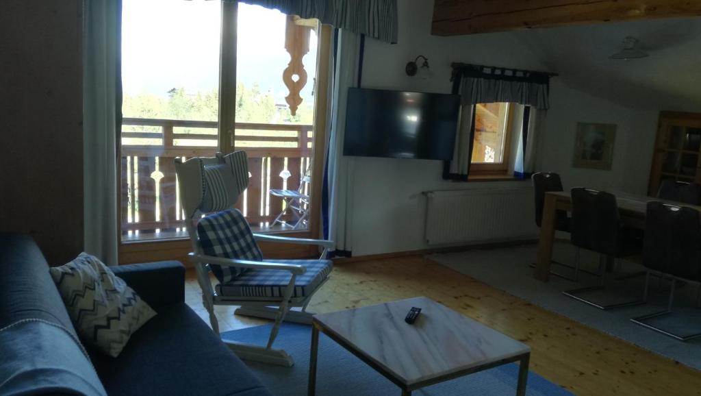 Posezení v ubytování Sinabell by Schladmingurlaub