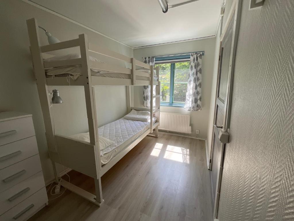 Postel nebo postele na pokoji v ubytování Aspan Kurs & Lägergård