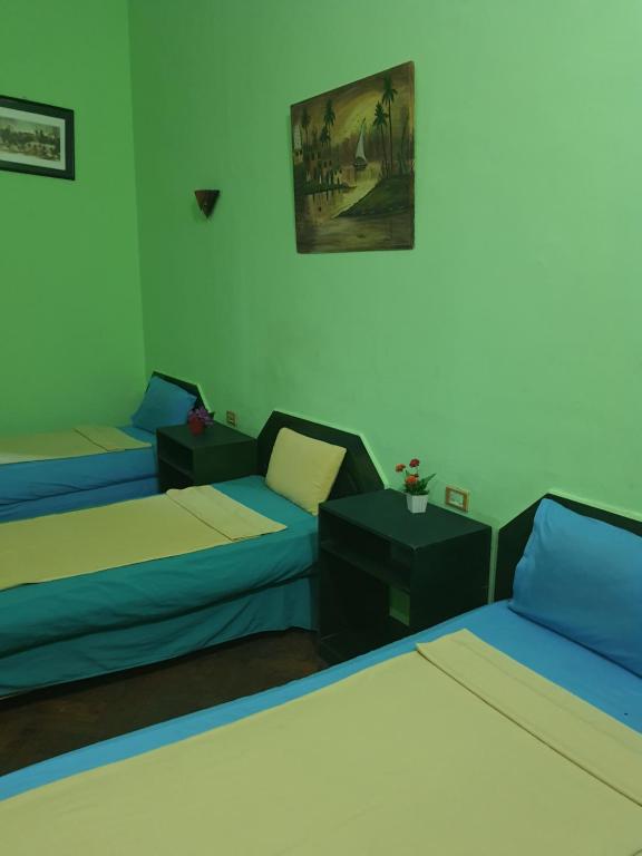 Postel nebo postele na pokoji v ubytování African House Hostel