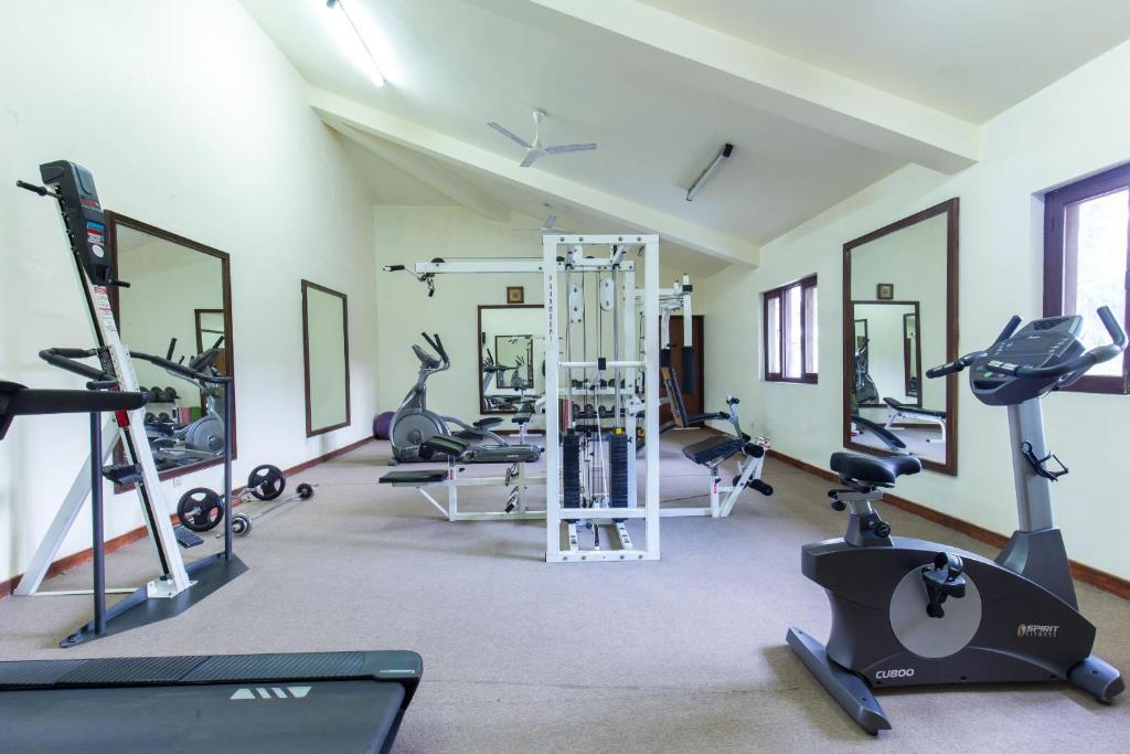 Fitness centrum a/nebo fitness zařízení v ubytování The Malla Hotel - Thamel, 2 km to Swayambhunath Temple