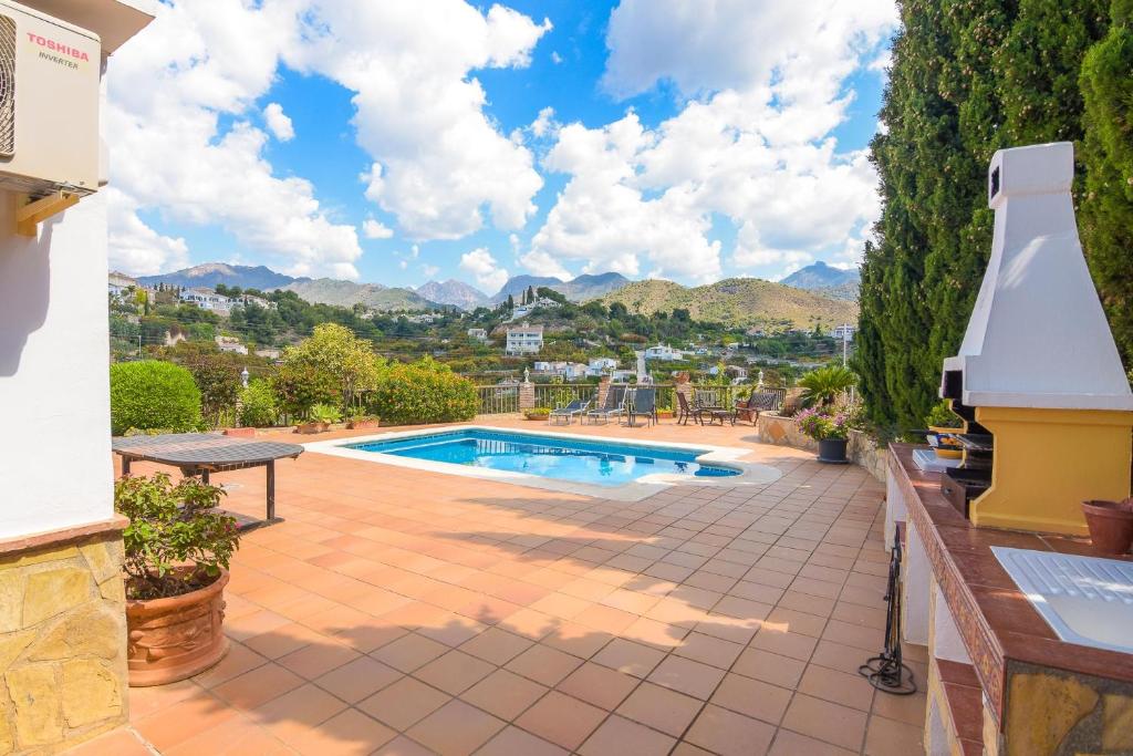 The swimming pool at or close to Magic cotagge 5 minutes from Nerja and Frigiliana