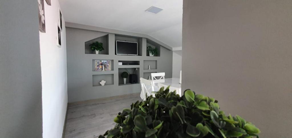 Kuchyň nebo kuchyňský kout v ubytování Apartament La Sika