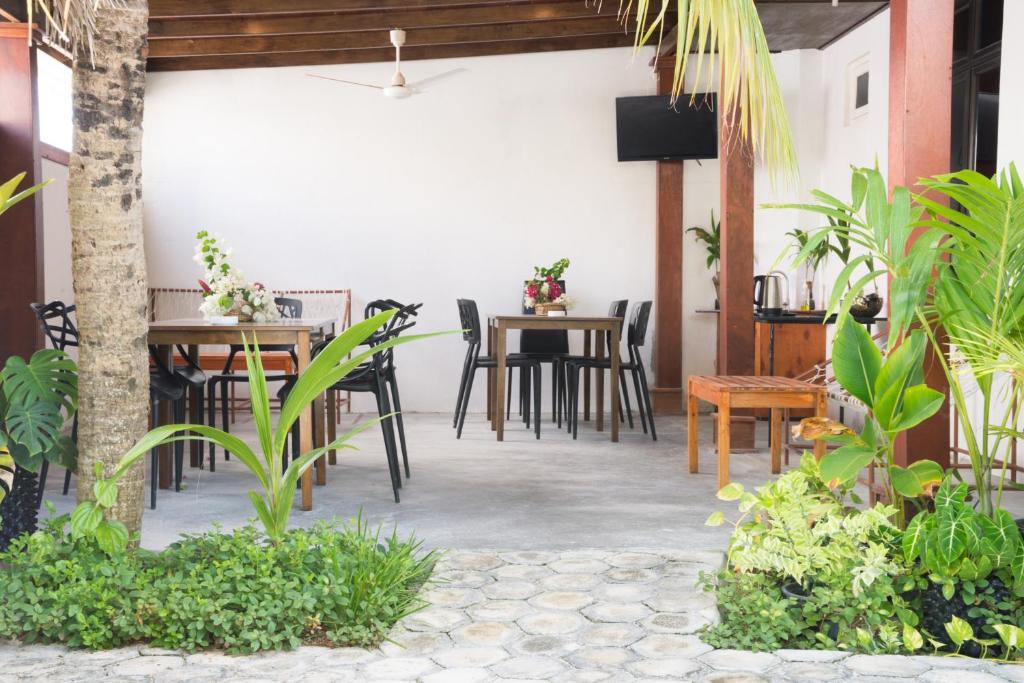 Restaurace v ubytování Palm Gate Maldives