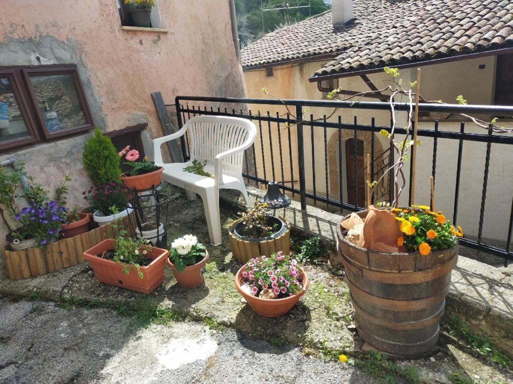 Zahrada ubytování Monolocali Tra Rieti e Terminillo e lago del Salto