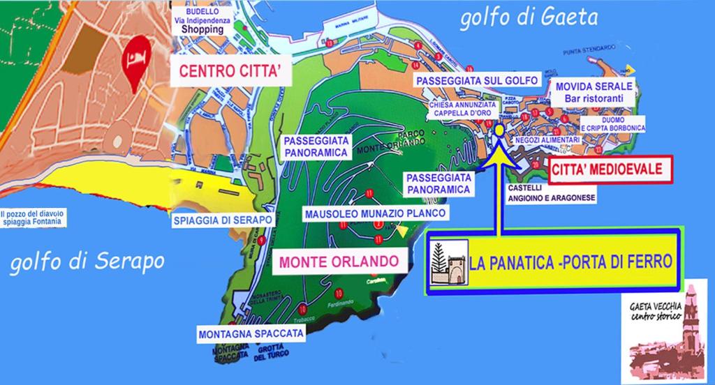 Fotografia z galérie ubytovania La Panatica al centro storico v destinácii Gaeta