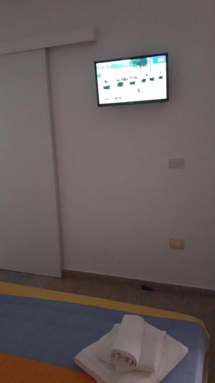 TV a/nebo společenská místnost v ubytování Zurigo Val di Noto
