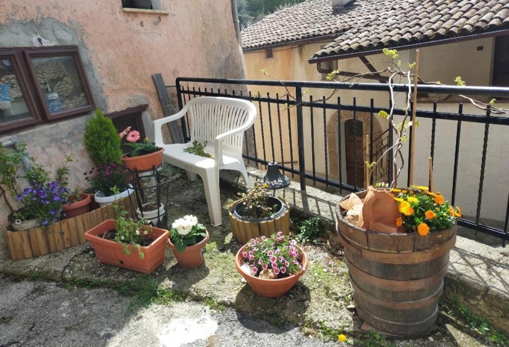 Zahrada ubytování Monolocali Tra Rieti e Terminillo e lago del Salto