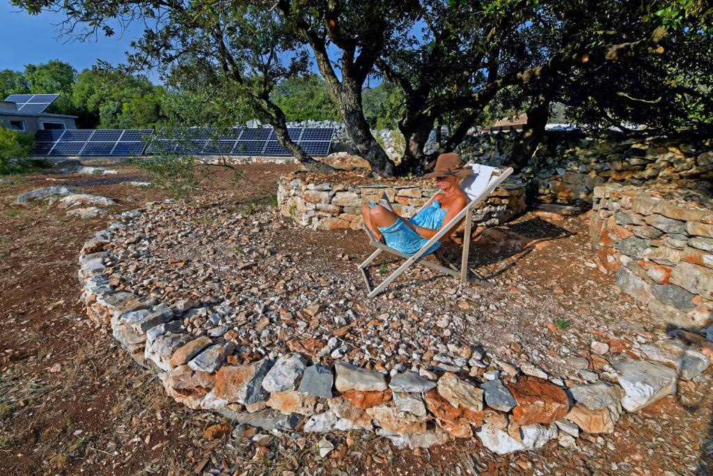 Ogród w obiekcie Hvar Cricket House Pakleni island