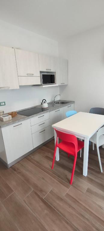 Kuchyň nebo kuchyňský kout v ubytování Agriturismo Ca' du Nibile di Bove Gabriele