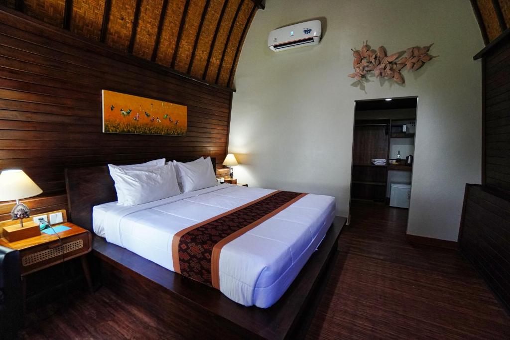 Postel nebo postele na pokoji v ubytování Adil Villa & Resort